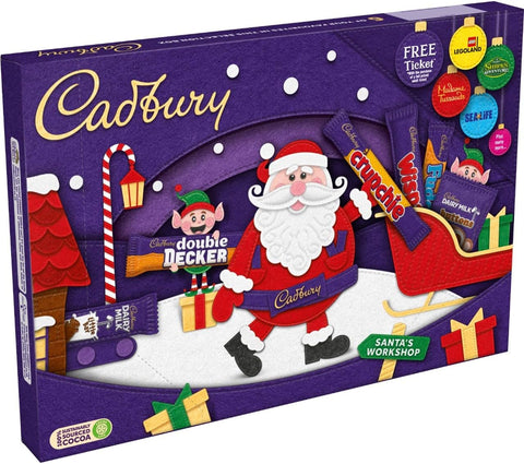 CADBURY CHOCOLATE SANTA BOX 145G - Uplift Things