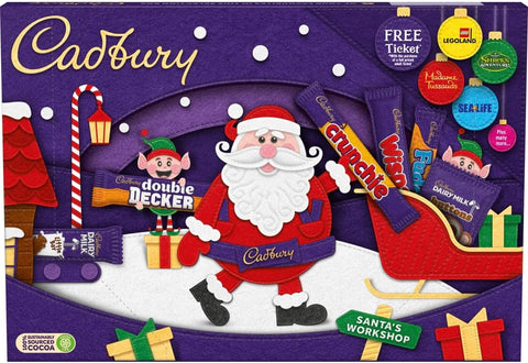 CADBURY CHOCOLATE SANTA BOX 145G - Uplift Things