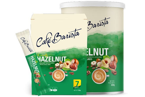 CAFE BARISTA CAPPUCCINO 175G - BOX HAZELNUT - Uplift Things