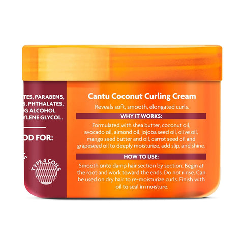 CANTU COCONUT CURLING CREAM 12OZ - Kurt Supermarket