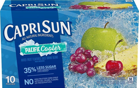 CAPRISUN PACIFIC COOLER 10CT 6.75OZ - Uplift Things