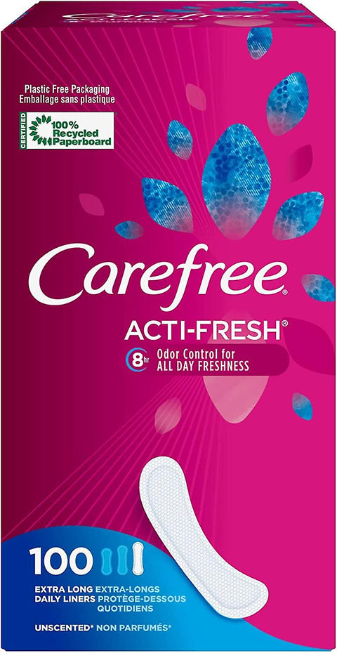 CAREFREE LINERS 100PCS - UNSCENTED - Uplift Things