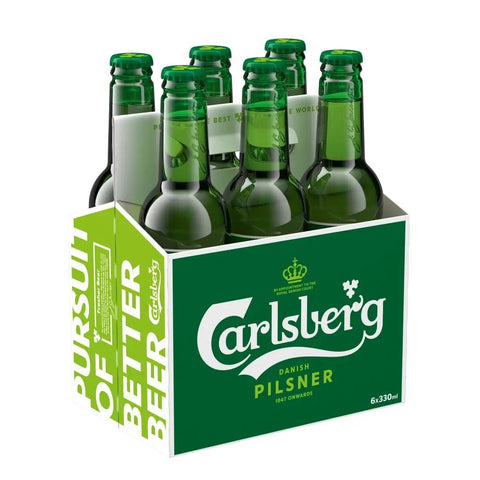 CARLSBERG BEER 6 PACK / 330ML - Uplift Things