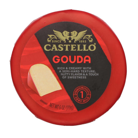 CASTELLO GOUDA CHEESE 6OZ - Kurt Supermarket