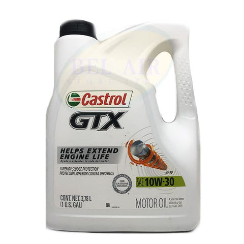 CASTROL GTX 10W-30 MOTOR OIL 1G - Uplift Things