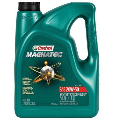 CASTROL MOTOR OIL 1 GAL MAGNATEC 20W-50 - Uplift Things