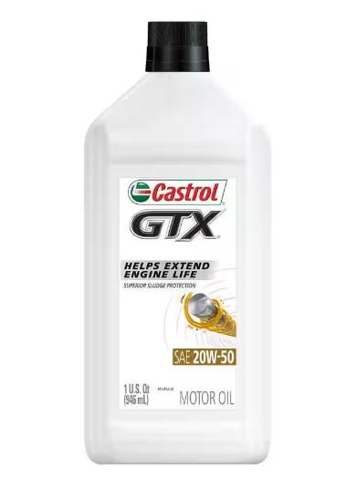 CASTROL MOTOR OIL GTX 20W-50 946ML - Uplift Things