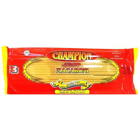 CHAMPION LONG MACARONI 400G - Uplift Things