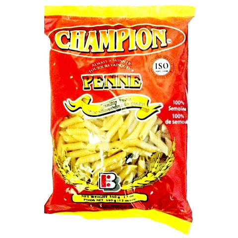 CHAMPION PENNE MACARONI 340G - Uplift Things