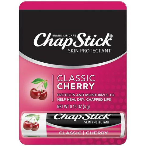 CHAPSTICK LIP BALM 0.15OZ - CLASSIC CHERRY - Uplift Things