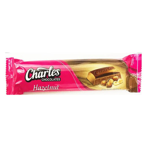 CHARLES CHOCOLATE HAZELNUT 50G - Uplift Things