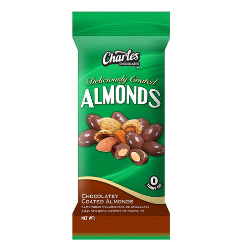 CHARLES COATED ALMONDS 50G - Uplift Things