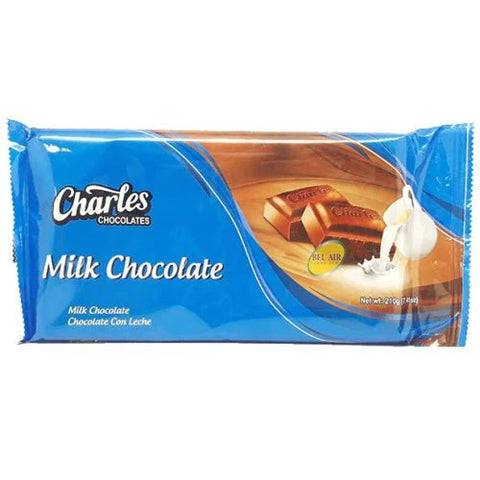 CHARLES MILK CHOCOLATE 210G - Uplift Things