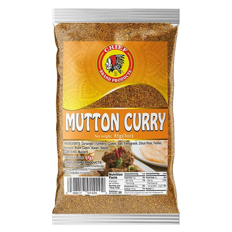 CHIEF MUTTON CURRY 85G - Uplift Things