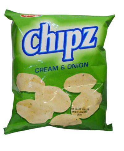 CHIPZ CREAM & ONION 32G - Uplift Things