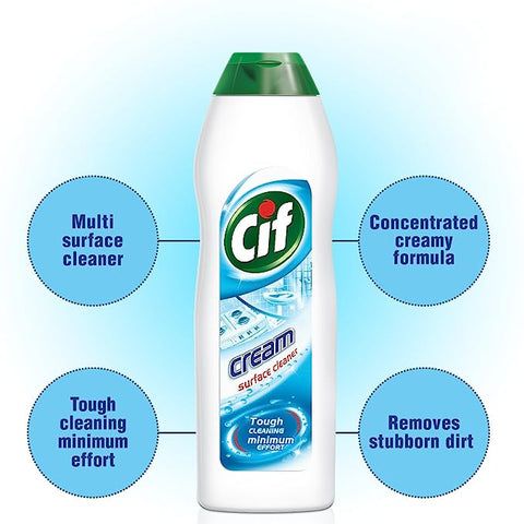 CIF CREAM CLEANER 250ML - ORIGINAL WHITE - Uplift Things