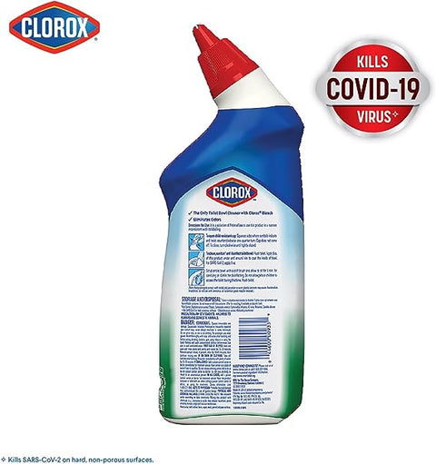 CLOROX TOILET CLEANER 24OZ -BLEACH FRESH BREEZE - Uplift Things