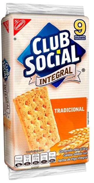 CLUB SOCIAL CRACKERS 9 UNITS- INTEGRAL - Kurt Supermarket