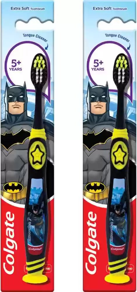 COLGATE BATMAN TOOTHBRUSH 2PCS - Uplift Things