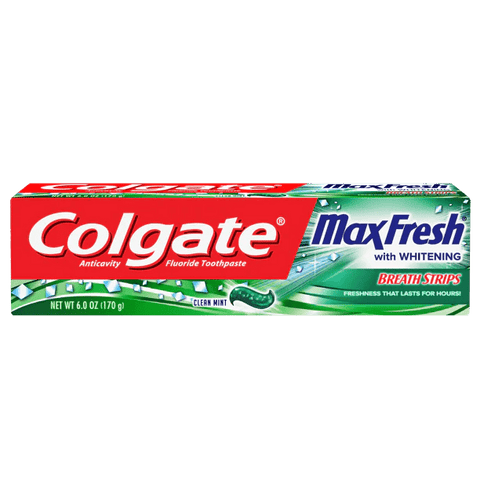 COLGATE MAX FRESH 6 OZ - CLEAN MINT - Uplift Things