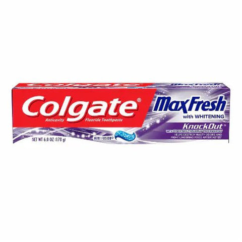 COLGATE MAXFRESH 6OZ - KNOCKOUT - Uplift Things