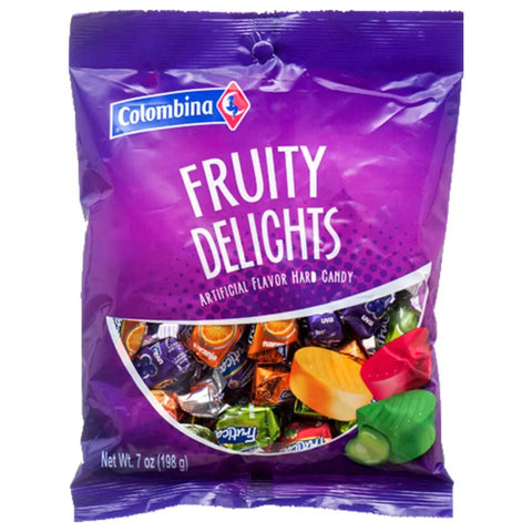 COLOMBINA HARD CANDY 198G - FRUITY DELIGHTS - Uplift Things