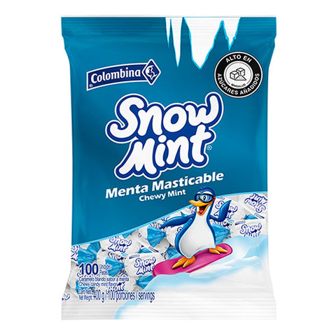 COLOMBINA SNOW MINT 14OZ - Uplift Things