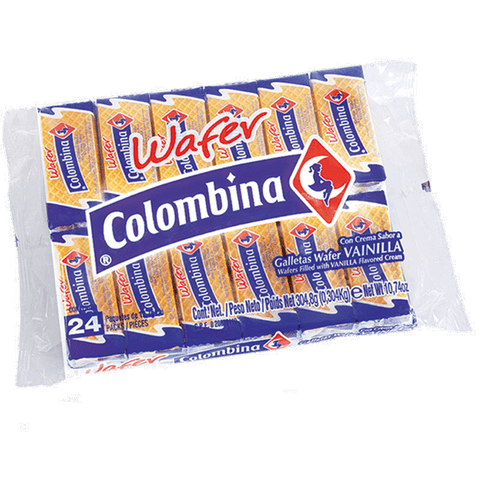 COLOMBINA WAFER 24PCS - VANILLA - Uplift Things