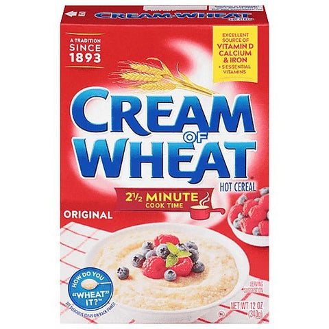 CREAM OF WHEAT HOT CEREAL 12OZ - Uplift Things