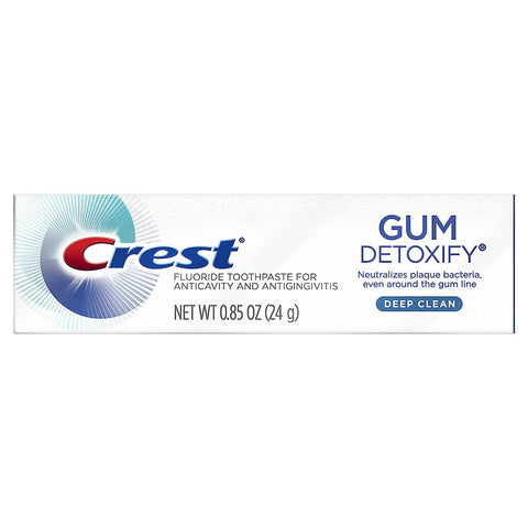 CREST TOOTHPASTE 0.85 OZ - GUM DETOXIFY - Kurt Supermarket