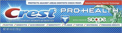 CREST TOOTHPASTE 4.6OZ - PRO HEALTH + SCOPE - Uplift Things