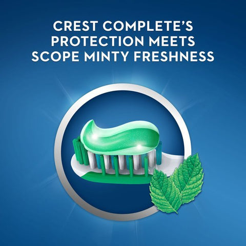 CREST TOOTHPASTE 5.4OZ - SCOPE MINTY FRESH - Uplift Things