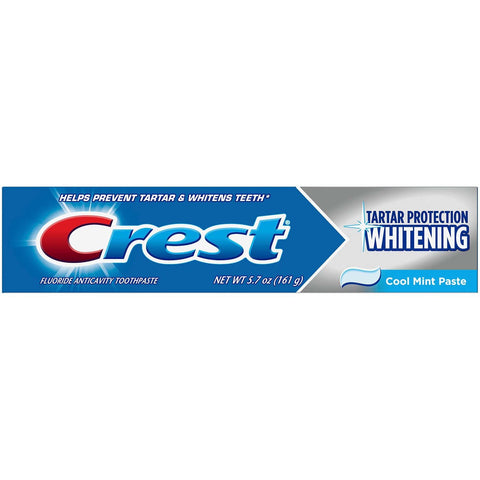 CREST TOOTHPASTE 5.7 OZ - TARTAR WHITENING PASTE - Uplift Things