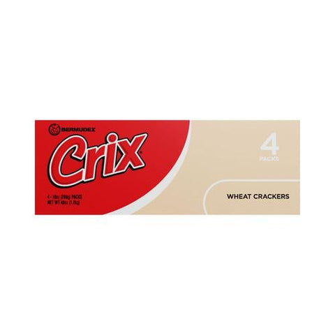 CRIX WHEAT CRACKERS BOX 4PCS 1.2KG - Uplift Things