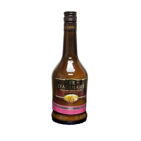 D'AGUIAR'S CREAM LIQUEUR 24 OZ - STRAWBERRY - Uplift Things