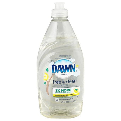 DAWN DISHWASHING LIQUID 16.2oz - LEMON ESSENCE SCENT - Uplift Things