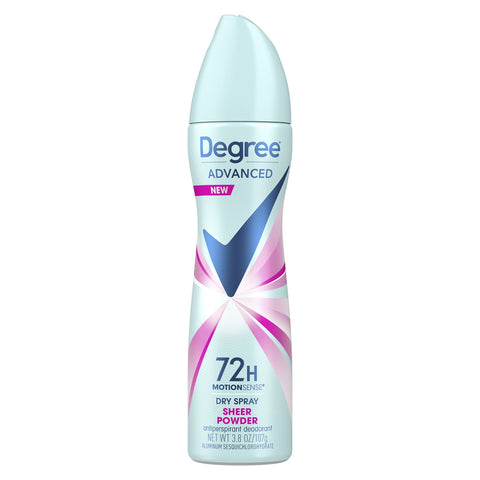 DEGREE DRY SPRAY 3.8OZ - SHEER POWDER - Uplift Things