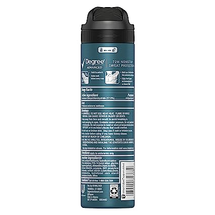 DEGREE DRY SPRAY ADVANCED 3.8OZ - ADVENTURE - Uplift Things