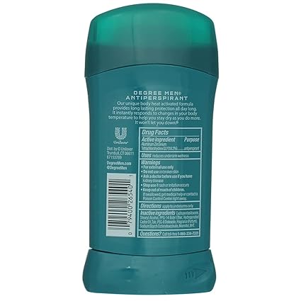 DEGREE MEN DEODARANT 2.7OZ - COOL RUSH - Uplift Things