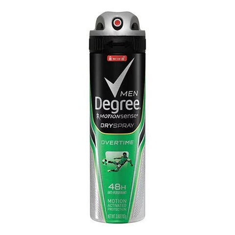 DEGREEDRY SPRAY 3.8OZ - OVERTIME - Uplift Things