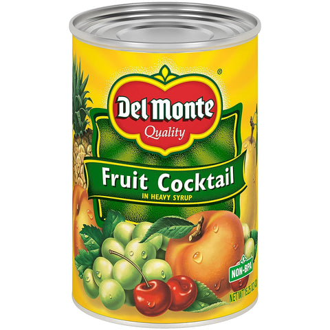 DEL MONTE FRUIT COCKTAIL 15.25 OZ - IN HEAVY SYRUP - Uplift Things