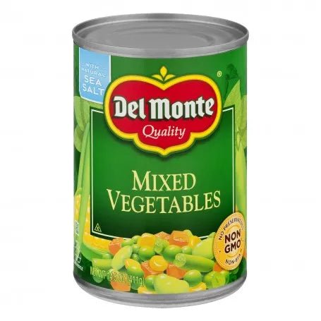 DEL MONTE MIXED VEGETABLE 411G - Uplift Things