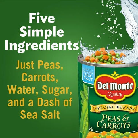 DEL MONTE PEAS & CARROTS 8.5 OZ - Uplift Things