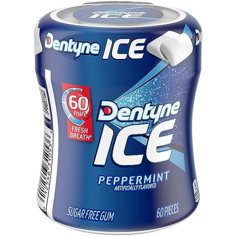 DENTYNE ICE GUM 60PCS PEPPERMINT - Uplift Things