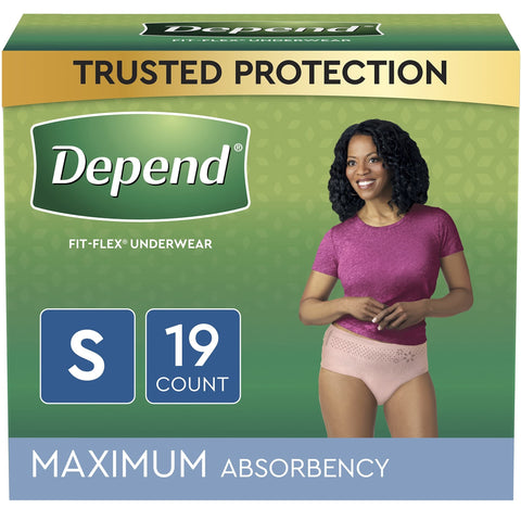 DEPEND FEMALE UNDERWEAR 19PCS - SMALL - Uplift Things