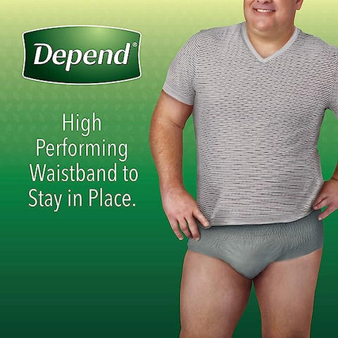 DEPEND MALE UNDERWEAR 15PCS - EXTRA LARGE - Uplift Things