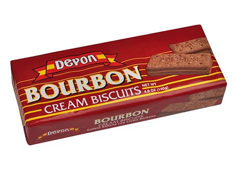 DEVON BOURBON CREAM BISCUITS 140G - Uplift Things