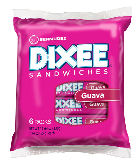 DIXEE SANDWICHES 6PCS * 55G - GUAVA - Uplift Things