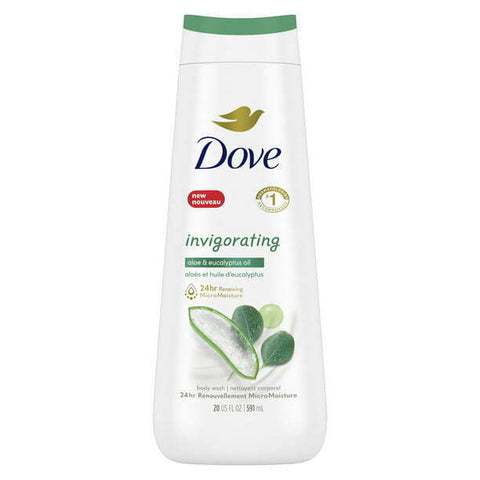 DOVE BODY WASH 20 OZ - ALOE & EUCALYPTUS OIL - Uplift Things