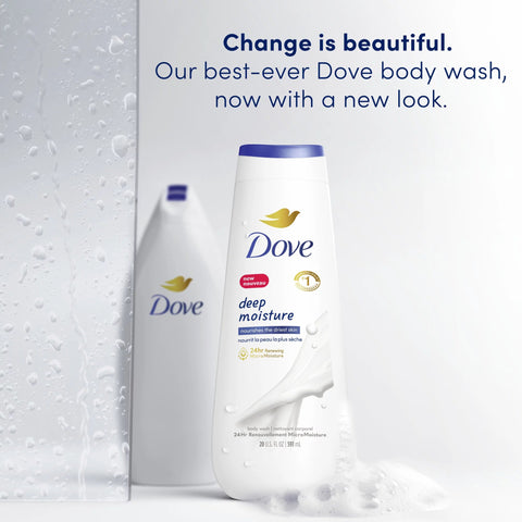 DOVE BODYWASH 11 OZ - DEEP MOISTURE - Uplift Things